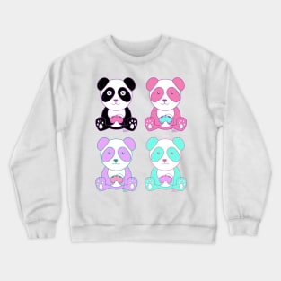 Just Gaby Gaming Panda Army Crewneck Sweatshirt